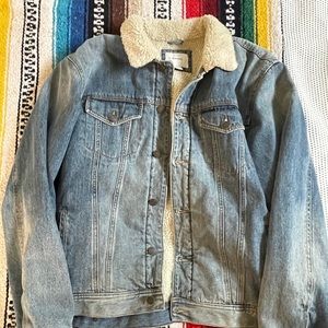 Old Navy Sherpa Lined Jean Jacket